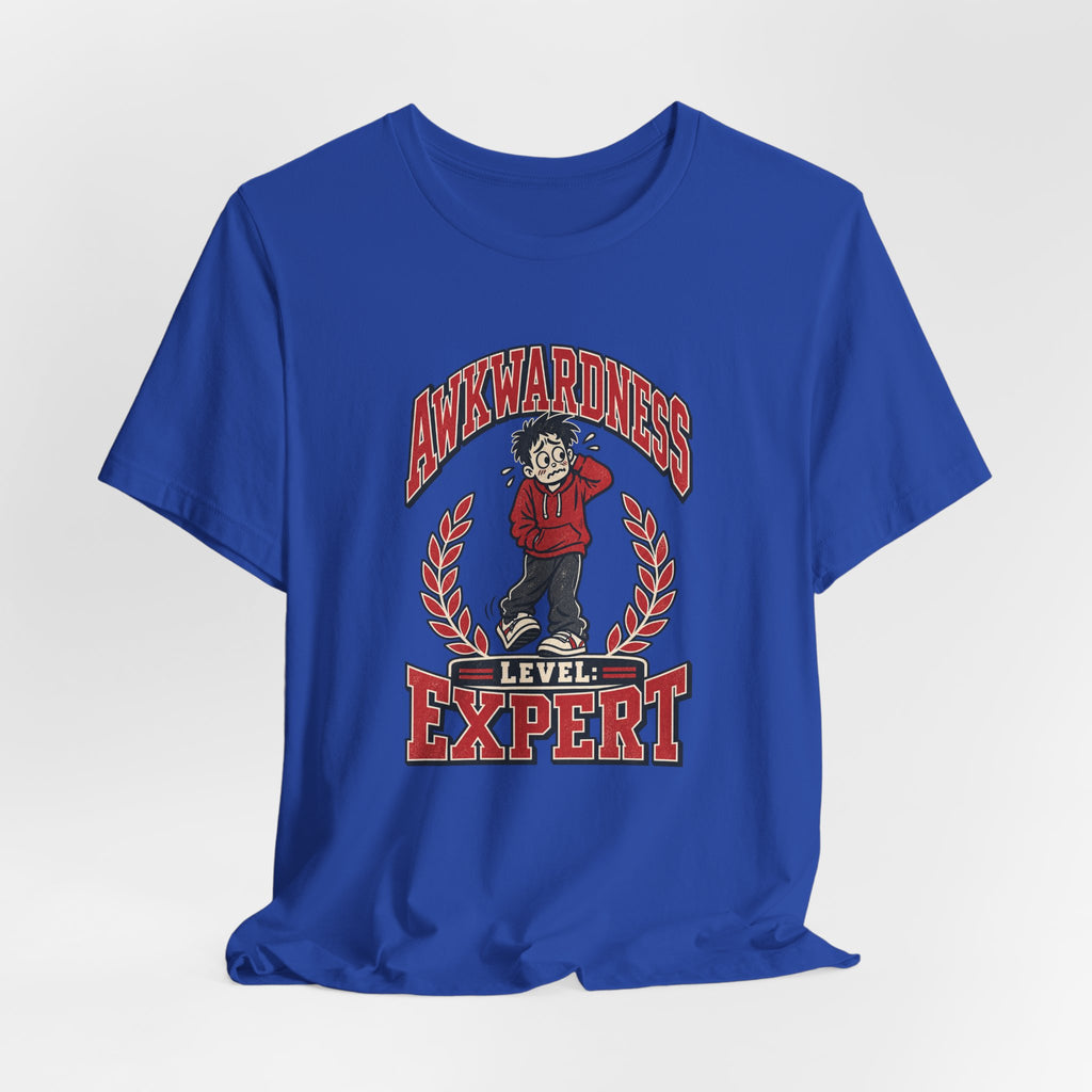 Awkwardness Level: Expert Funny Introvert T-Shirt
