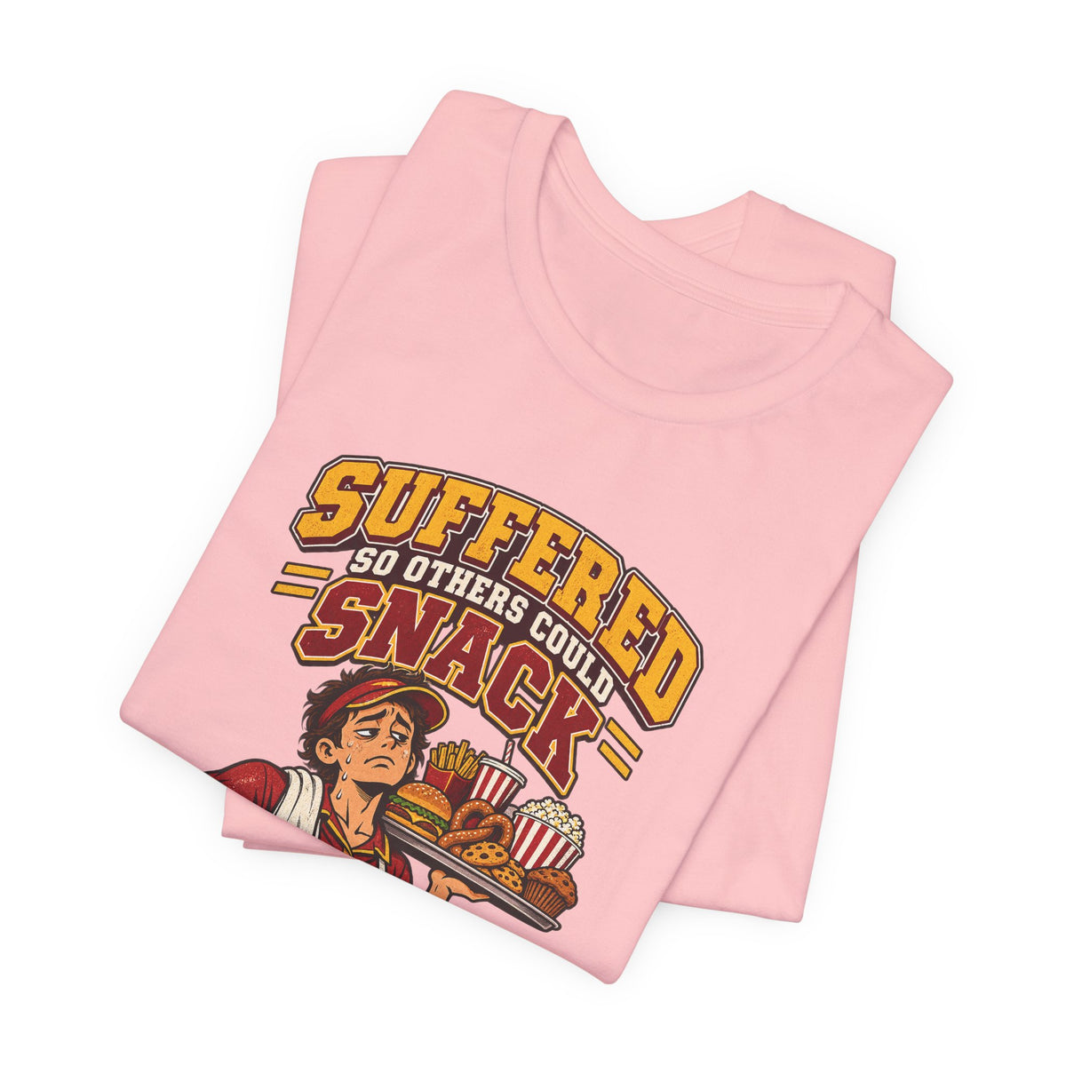 Suffered So Others Could Snack Funny Food Service T-Shirt