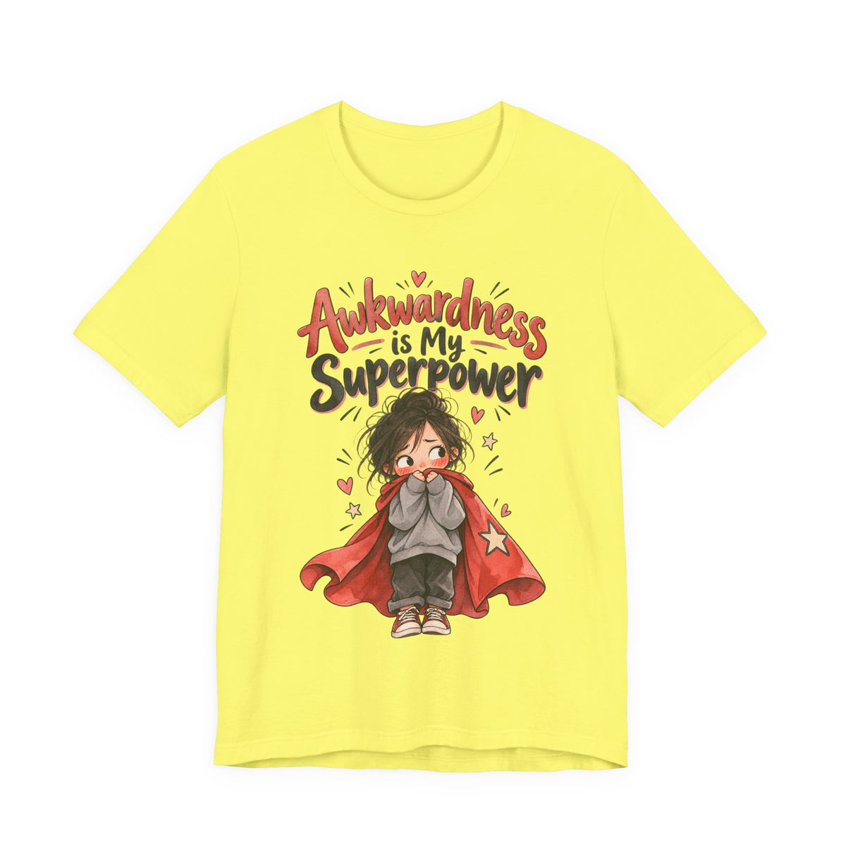 Awkwardness is My Superpower Funny Introvert T-Shirt