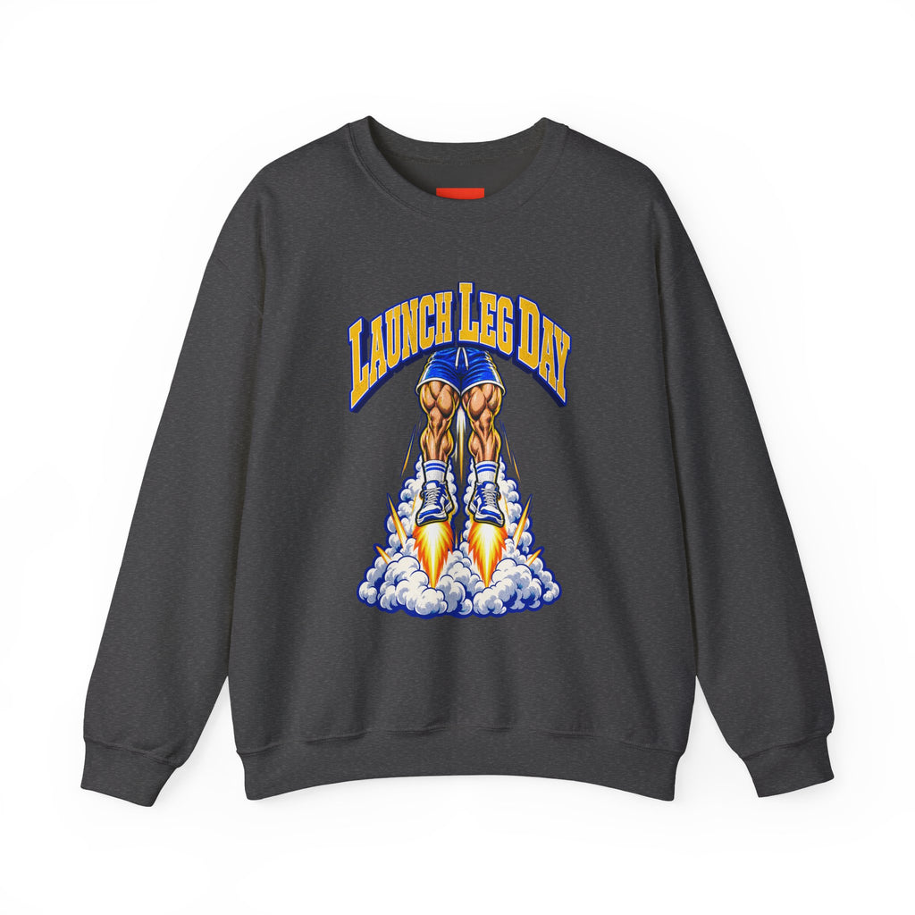 Launch Leg Day Funny Fitness Sweatshirt