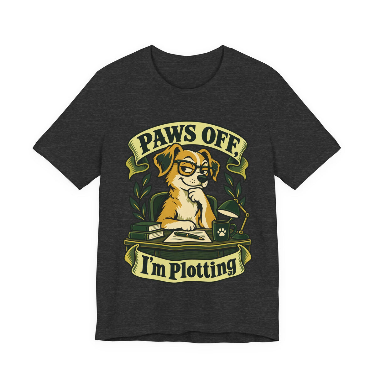 Paws Off, I’m Plotting Funny Pet Humor T-Shirt