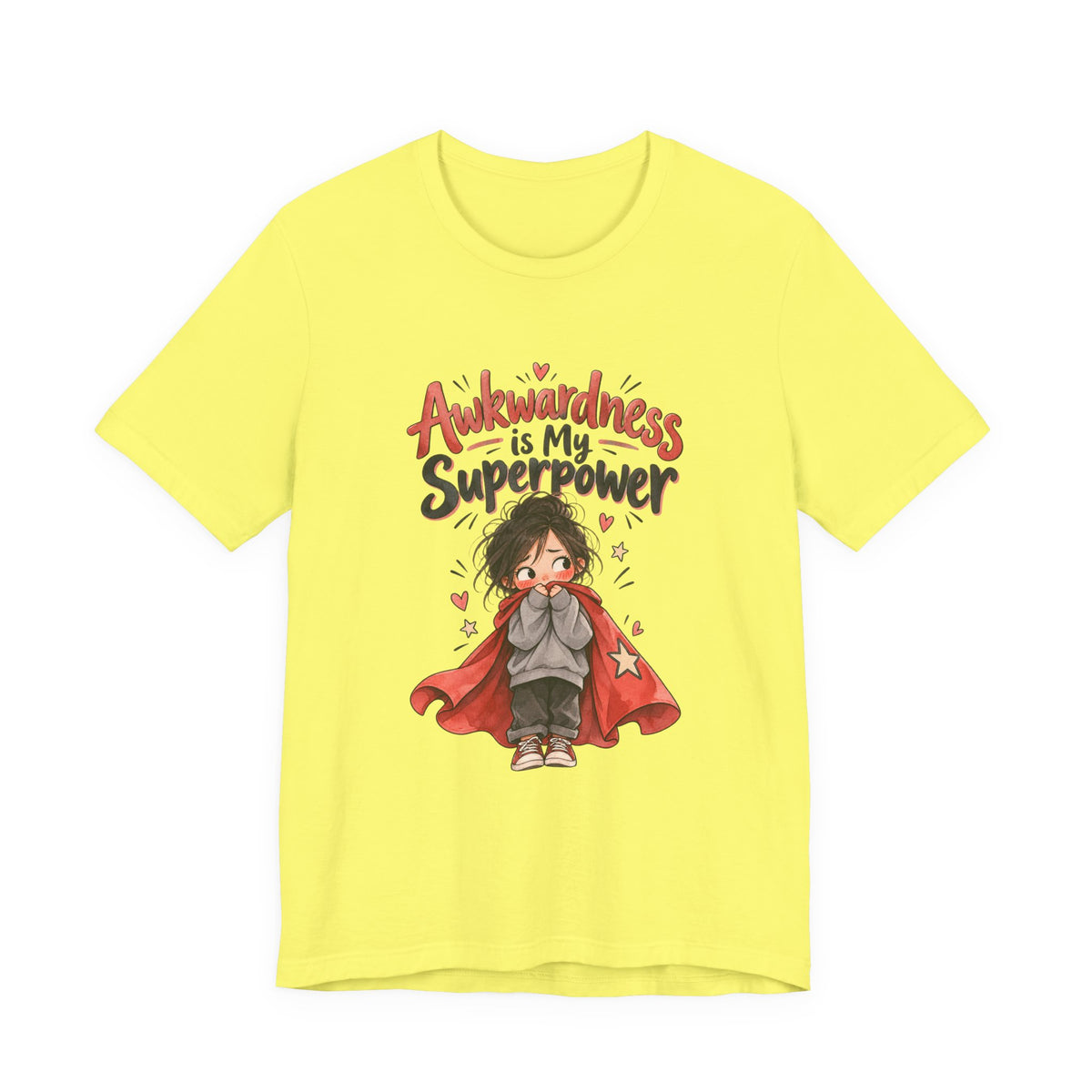 Awkwardness is My Superpower Funny Introvert T-Shirt