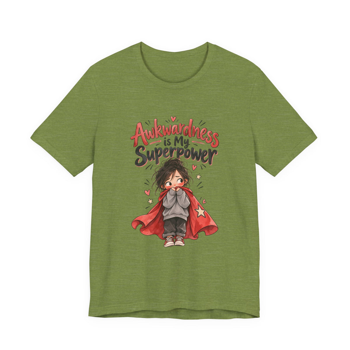 Awkwardness is My Superpower Funny Introvert T-Shirt