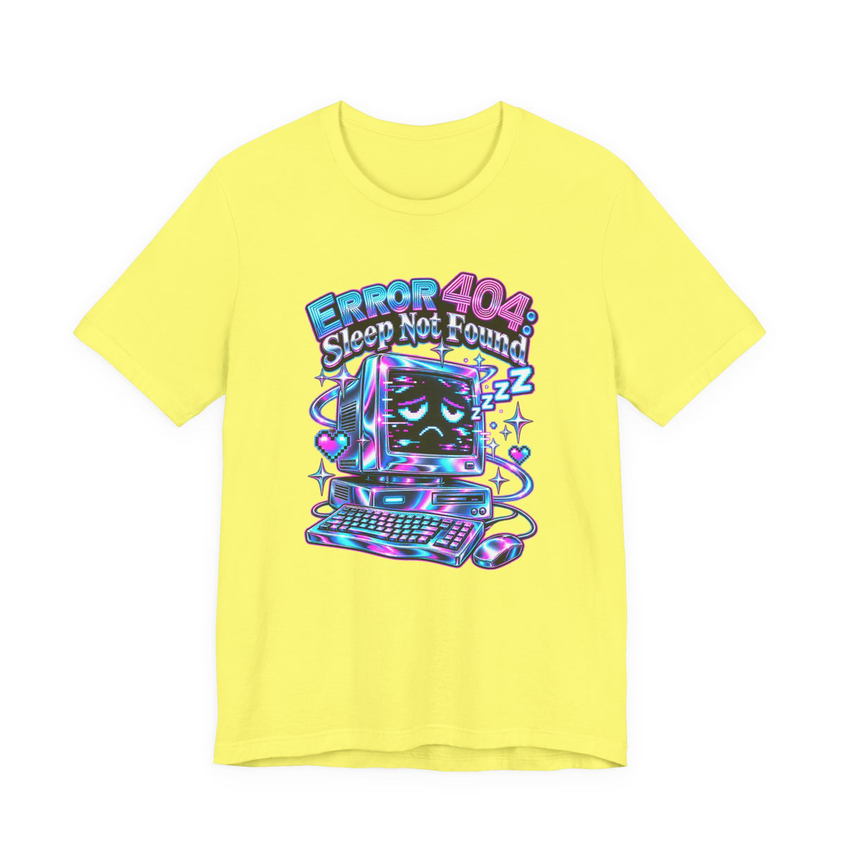 Error 404: Sleep Not Found Funny Programmer T-Shirt
