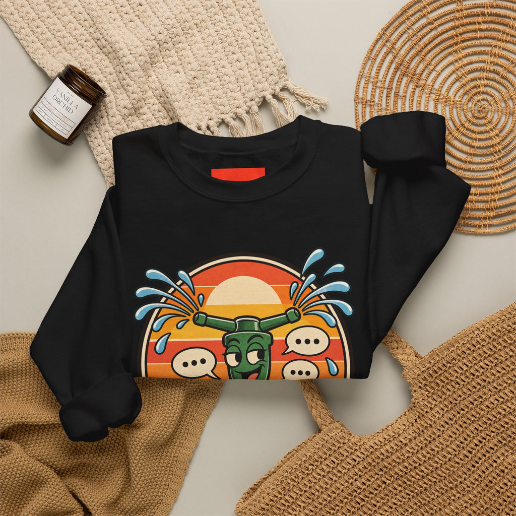 Fluent In Lawn Gossip Funny Gardening Sweatshirt