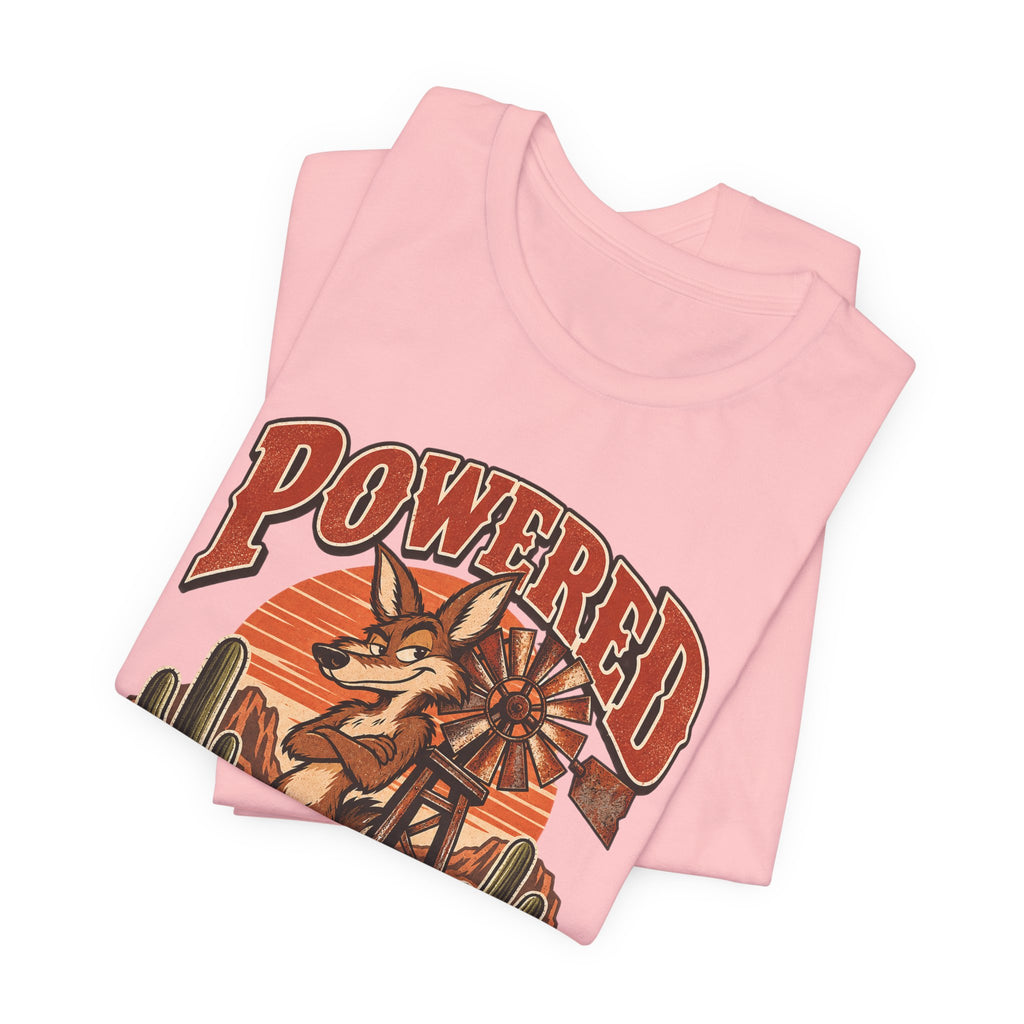 Powered By Passive Aggression Funny Western Ranch T-Shirt