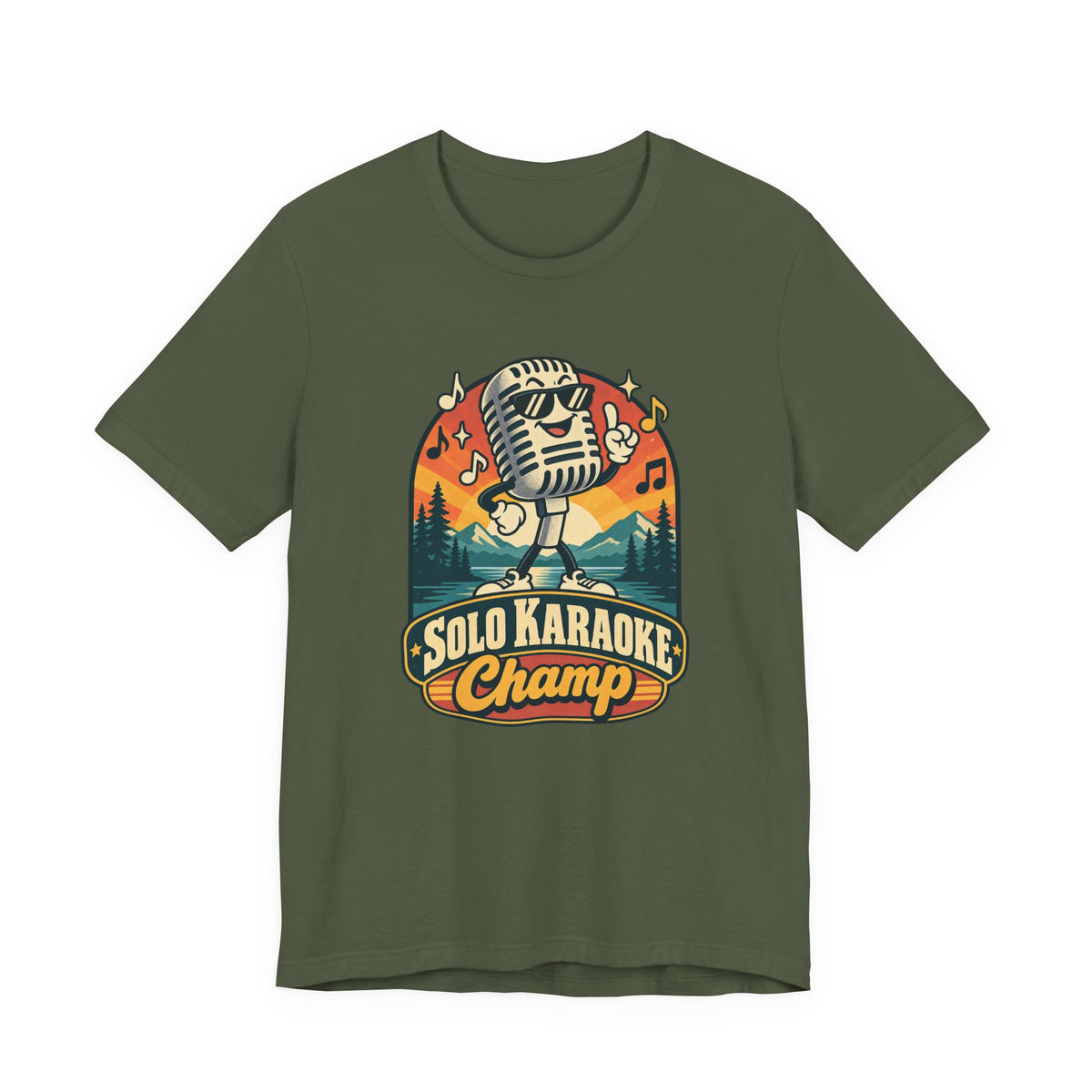 Solo Karaoke Champ Funny Karaoke T-Shirt
