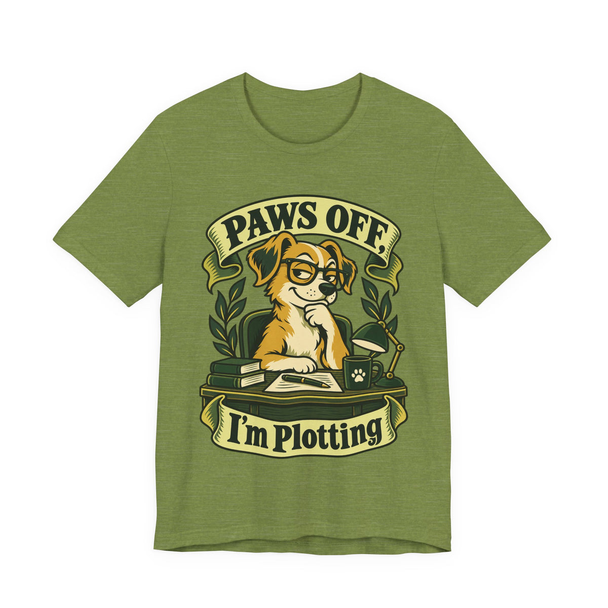 Paws Off, I’m Plotting Funny Pet Humor T-Shirt