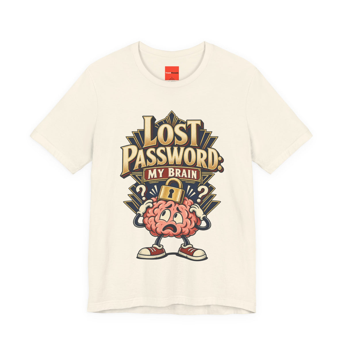 Lost Password: My Brain Funny IT T-Shirt