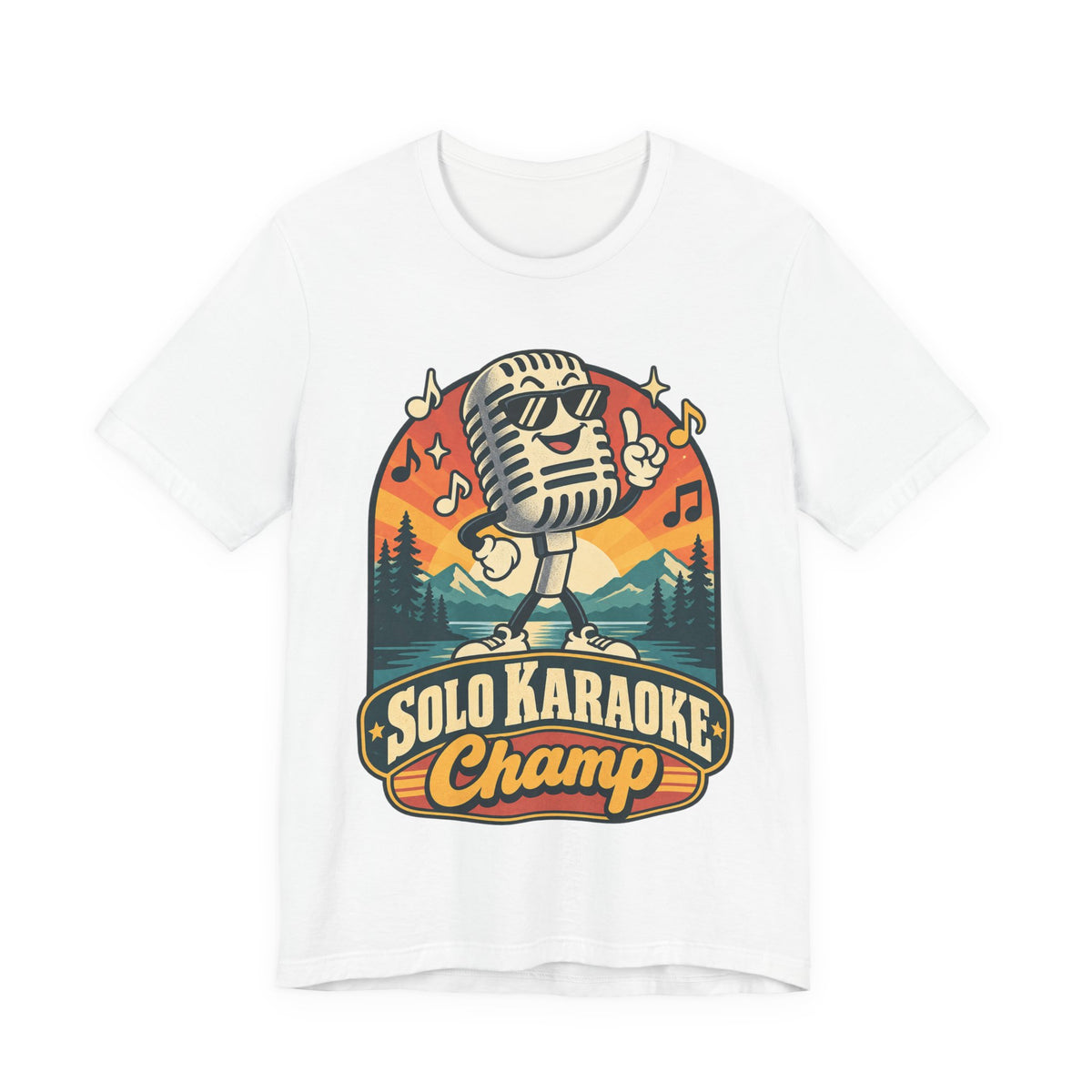 Solo Karaoke Champ Funny Karaoke T-Shirt