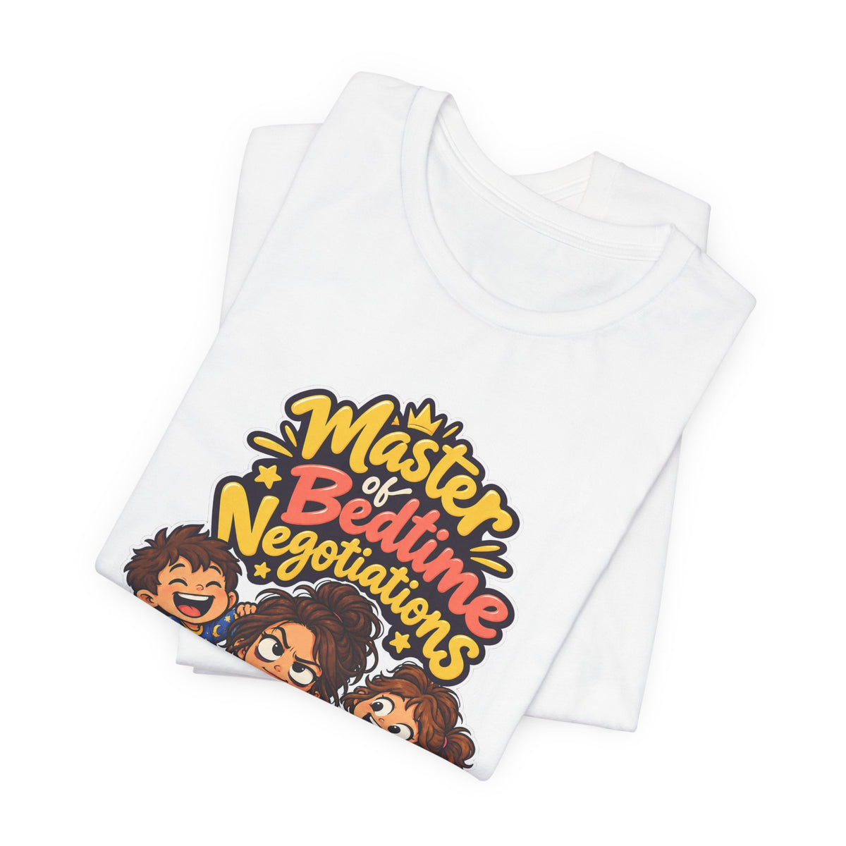 Master of Bedtime Negotiations Funny Parent Humor T-Shirt