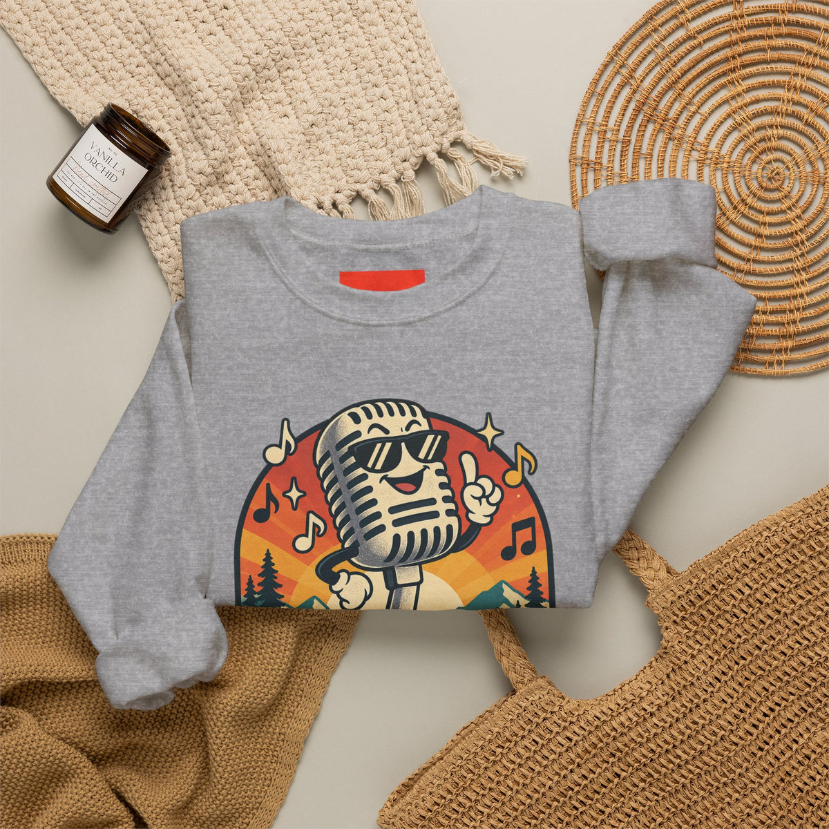 Solo Karaoke Champ Funny Karaoke Sweatshirt
