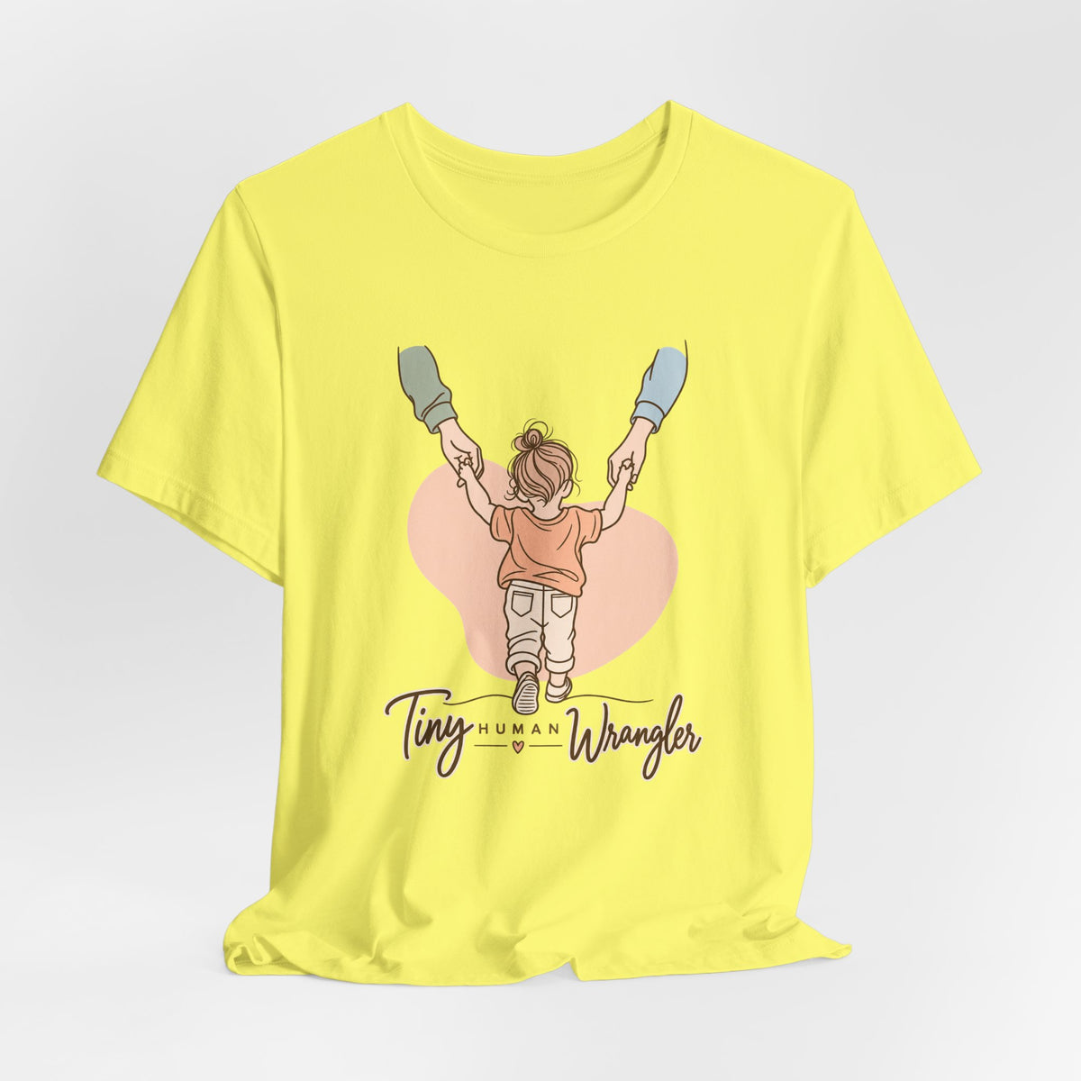 Tiny Human Wrangler Funny Parent T-Shirt