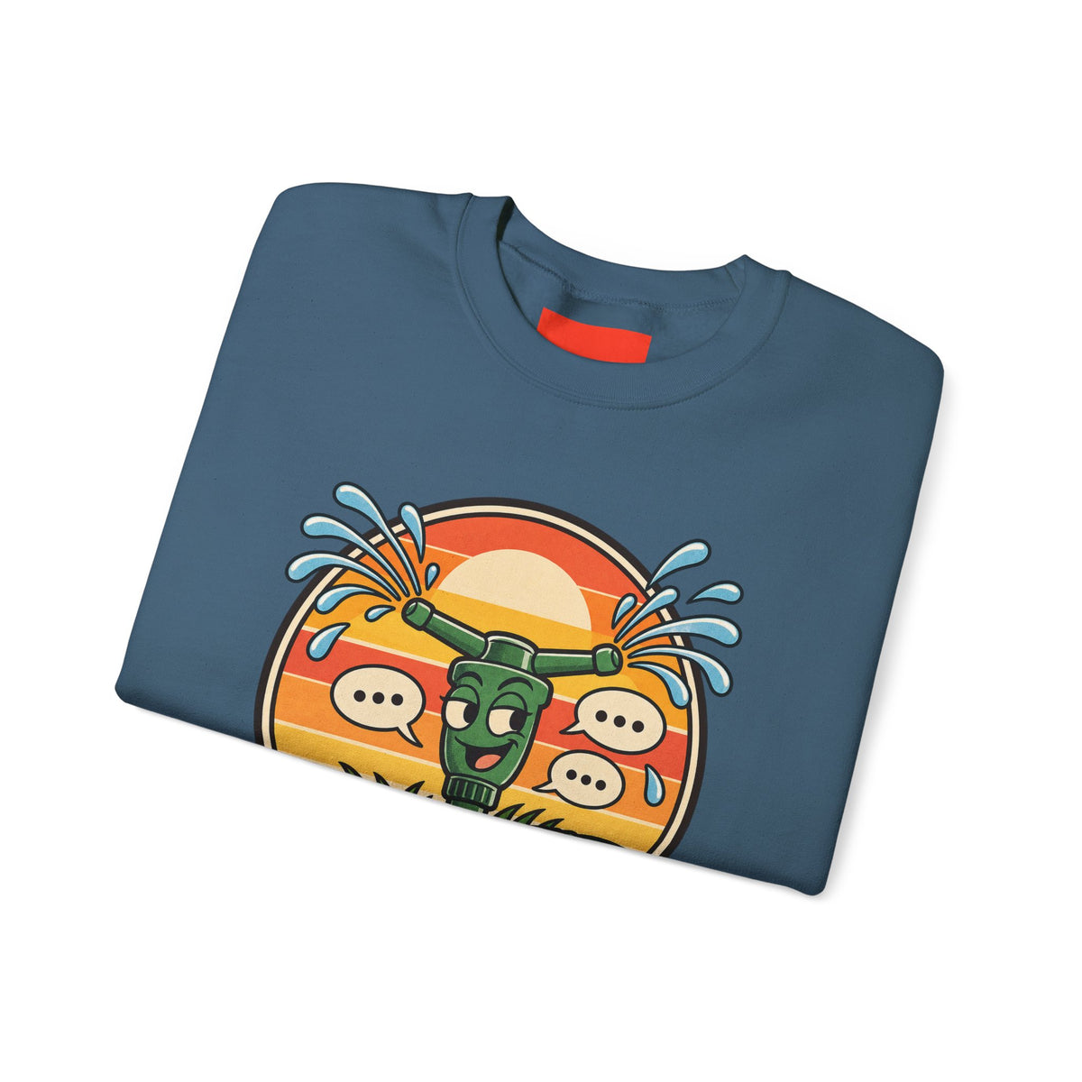 Fluent In Lawn Gossip Funny Gardening Sweatshirt