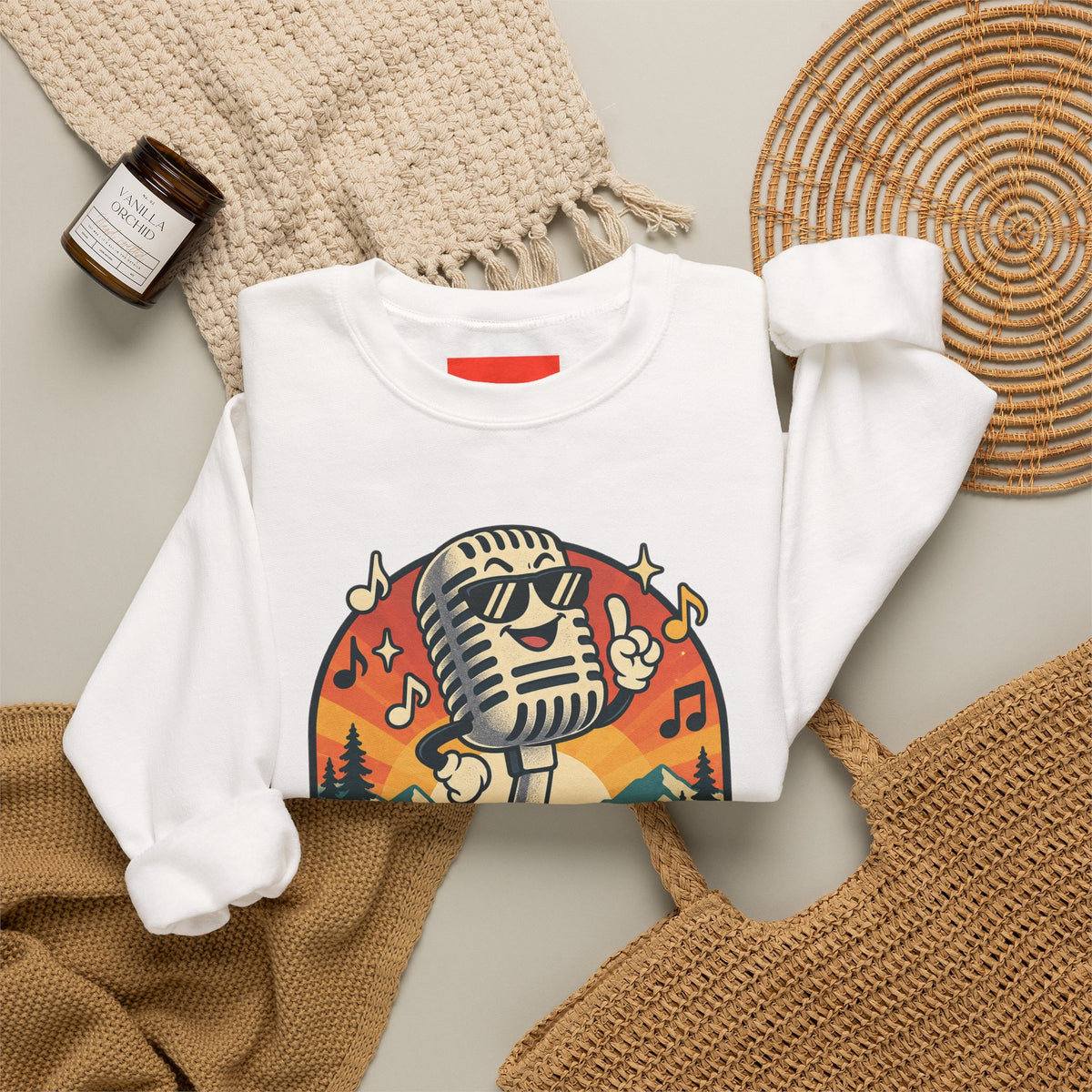 Solo Karaoke Champ Funny Karaoke Sweatshirt