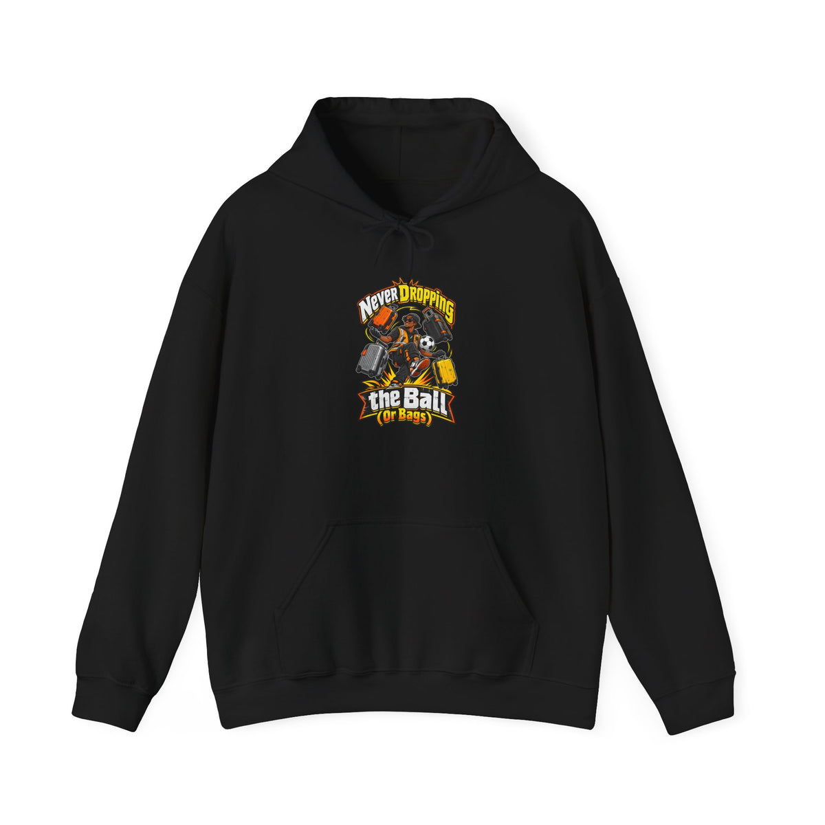 Never Dropping the Ball (Or Bags) Funny Baggage Handler Hoodie