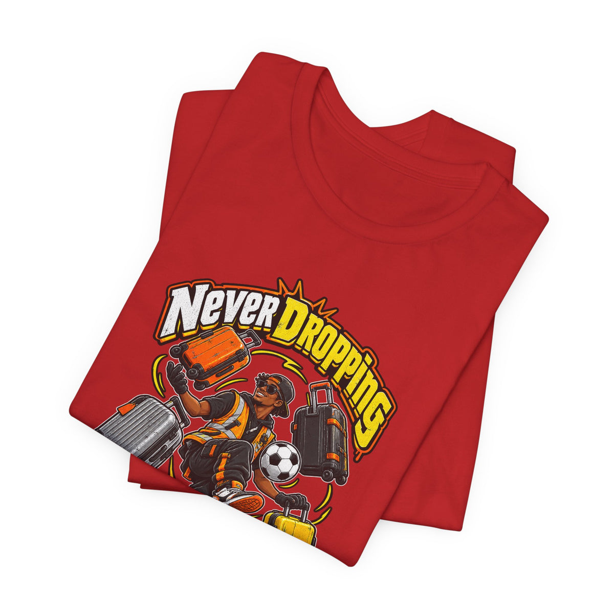 Never Dropping the Ball (Or Bags) Funny Baggage Handler T-Shirt