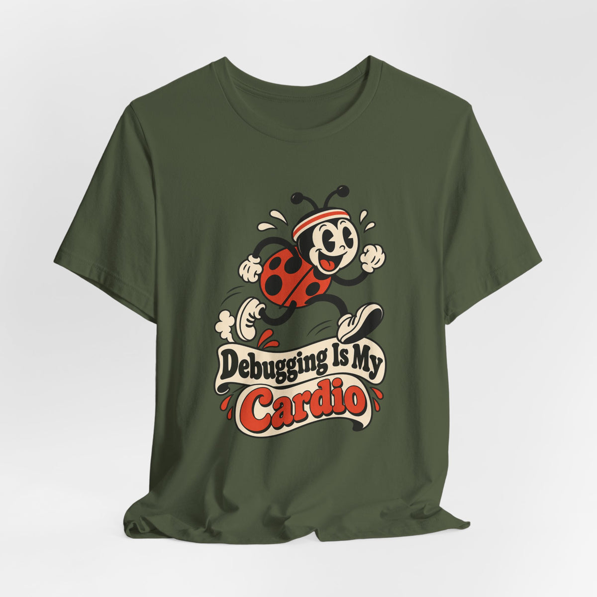 Debugging Is My Cardio Funny Programmer T-Shirt