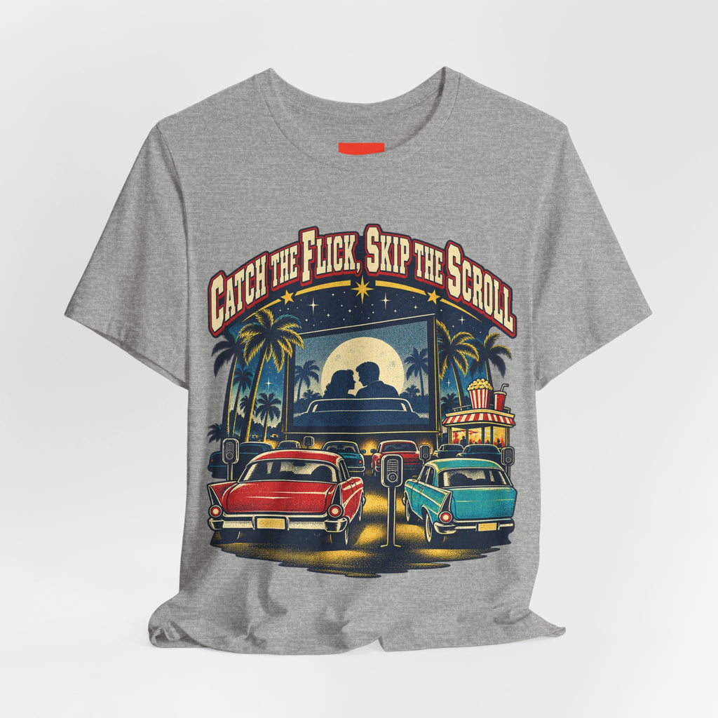 Catch the Flick, Skip the Scroll Funny Programmer T-Shirt
