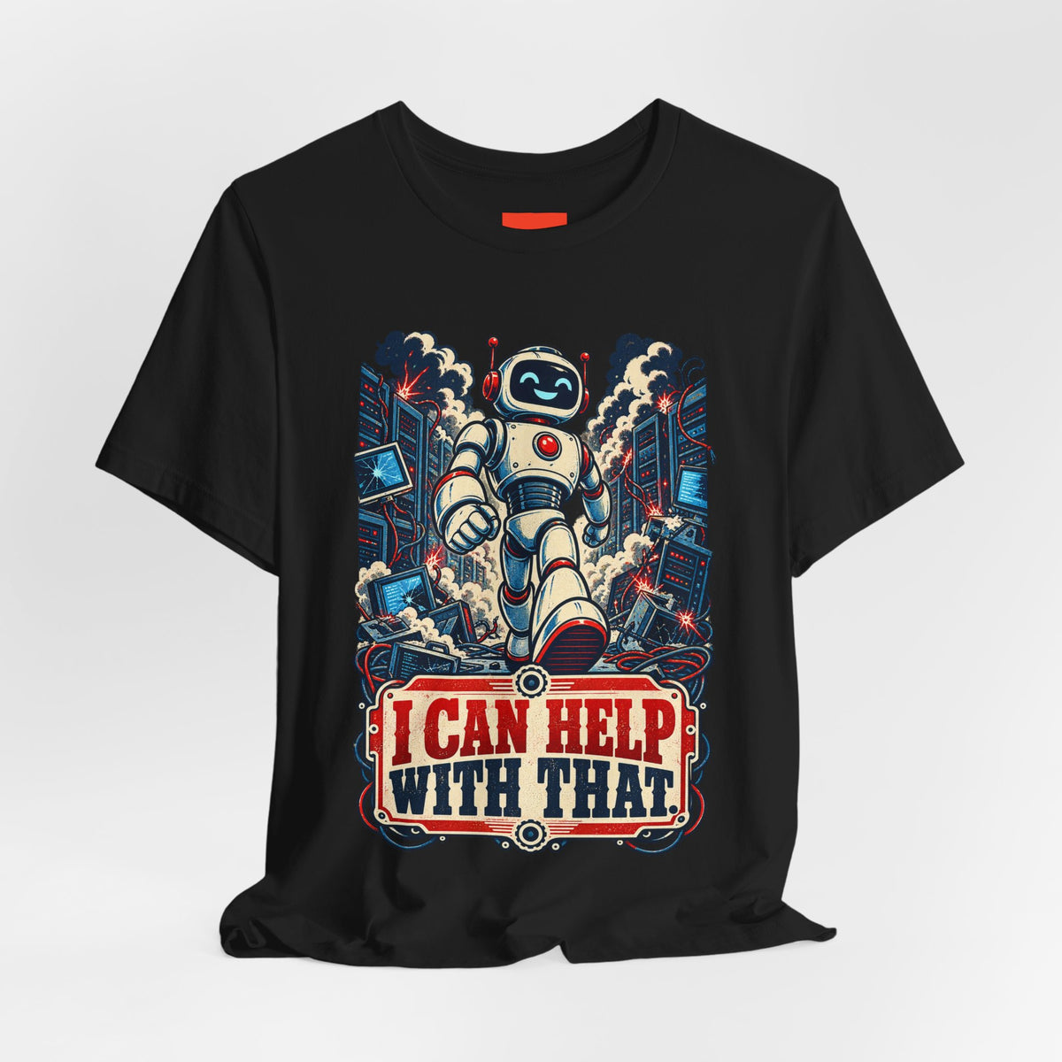 I CAN HELP WITH THAT. Funny ChatGPT Tech T-Shirt