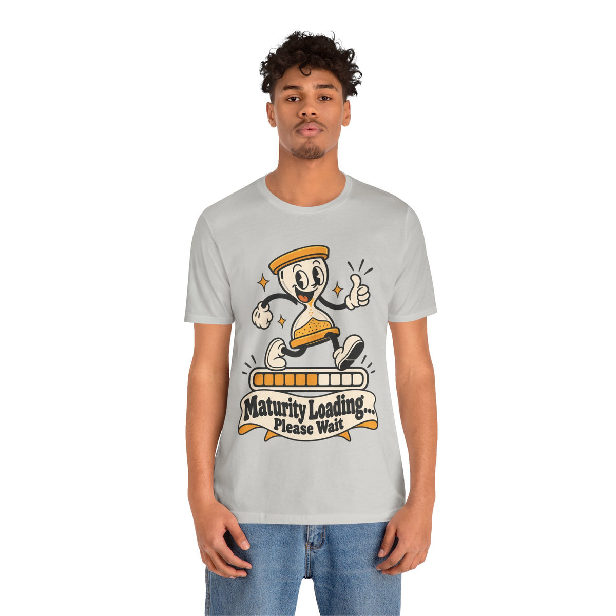 Maturity Loading... Please Wait Funny Self-Deprecating T-Shirt