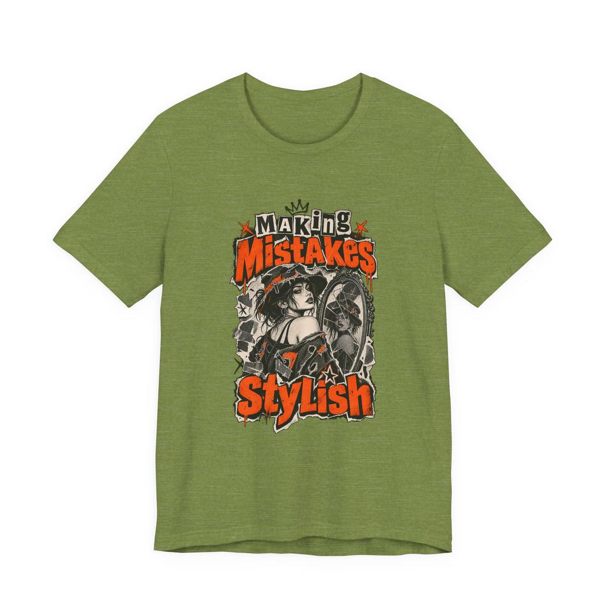 Making Mistakes Stylish Funny Self-Deprecating T-Shirt
