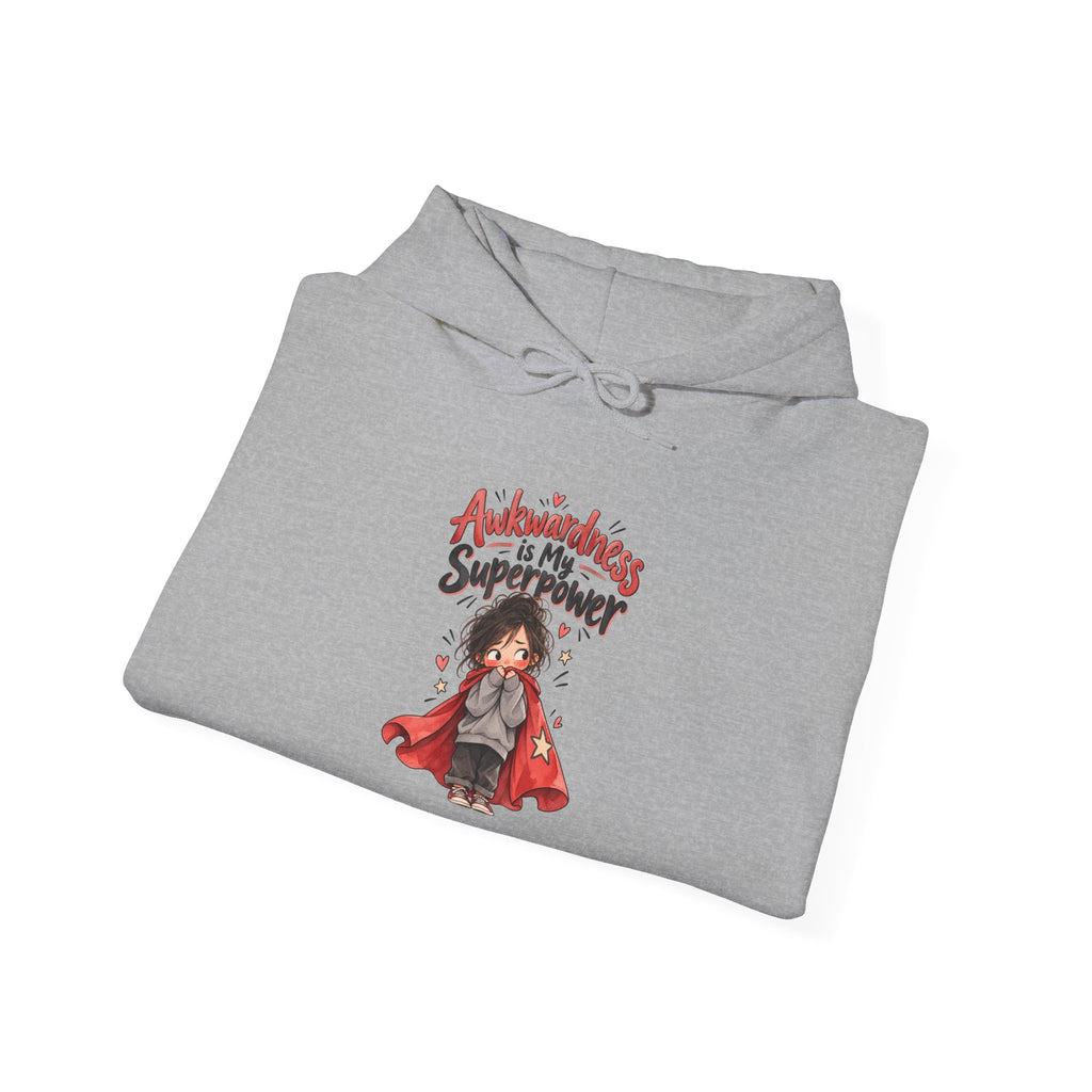 Awkwardness is My Superpower Funny Introvert Hoodie