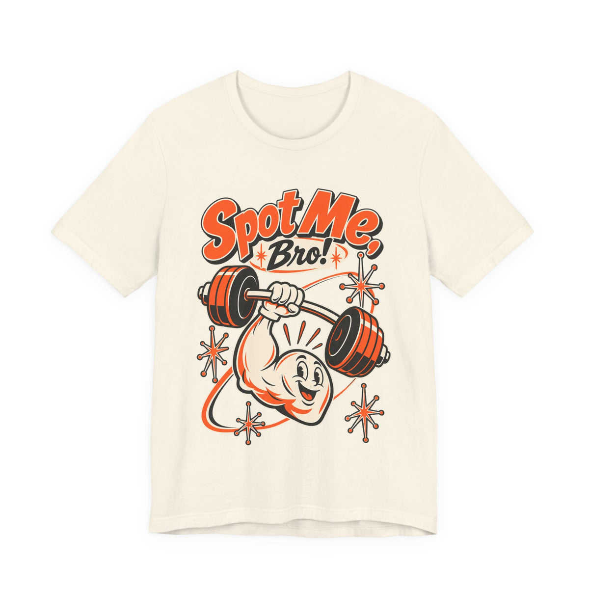 Spot Me, Bro! Funny Fitness T-Shirt