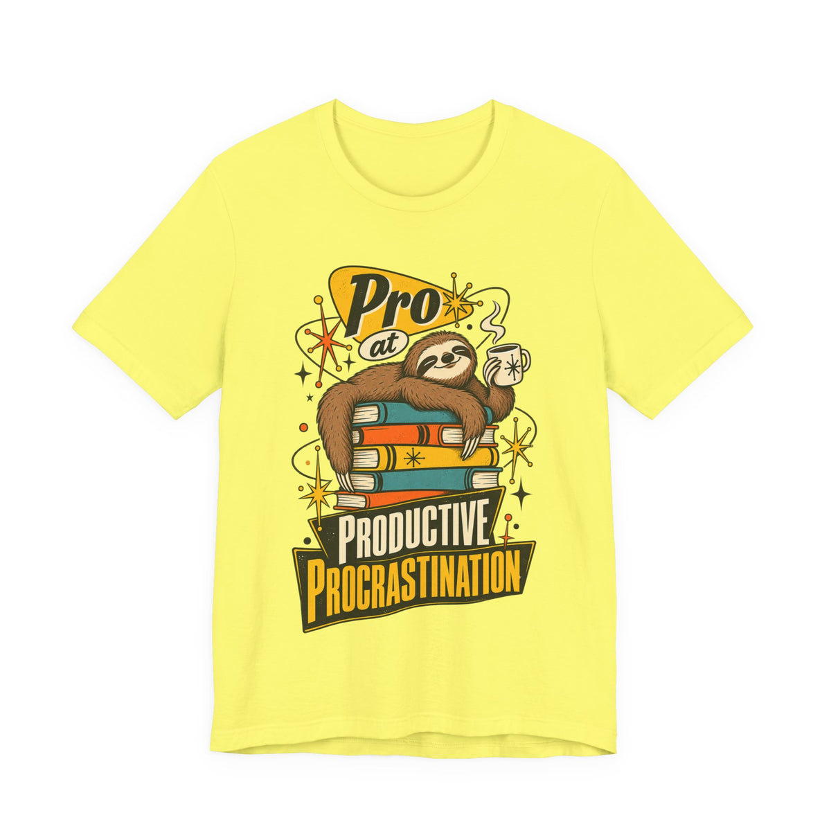 Pro at Productive Procrastination Funny Sarcastic T-Shirt