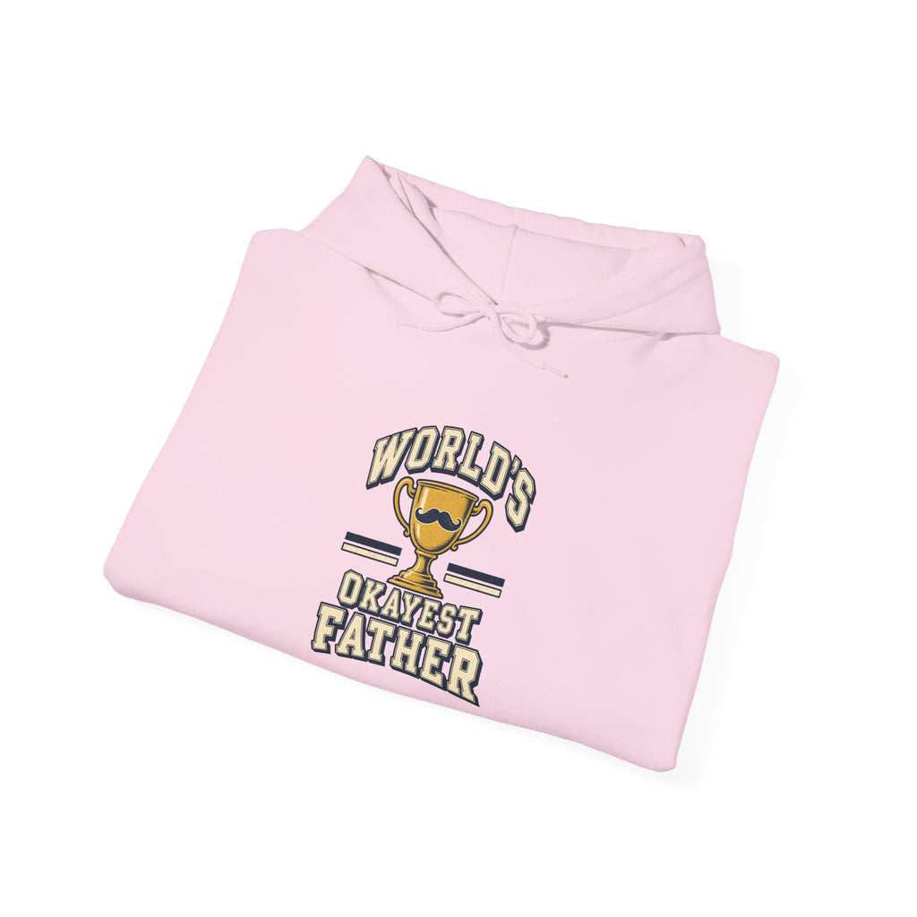 World's Okayest Father Funny Dad Hoodie