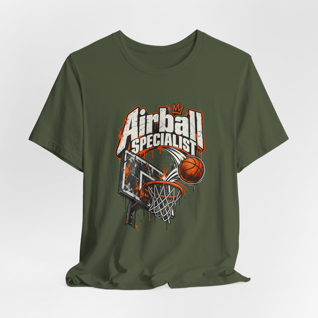 Airball Specialist Funny Basketball T-Shirt