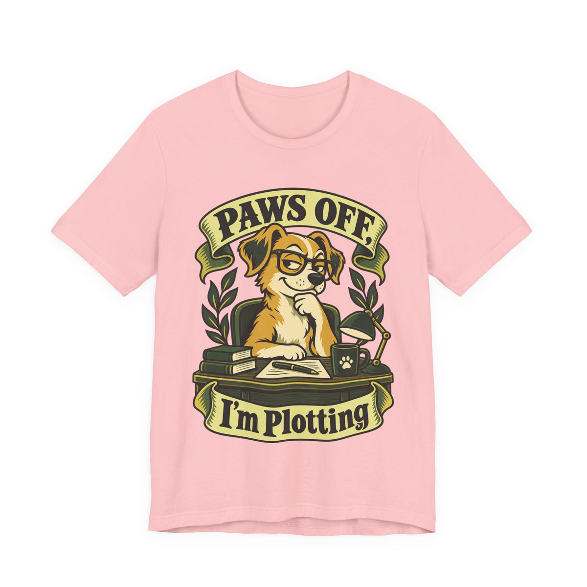 Paws Off, I’m Plotting Funny Pet Humor T-Shirt