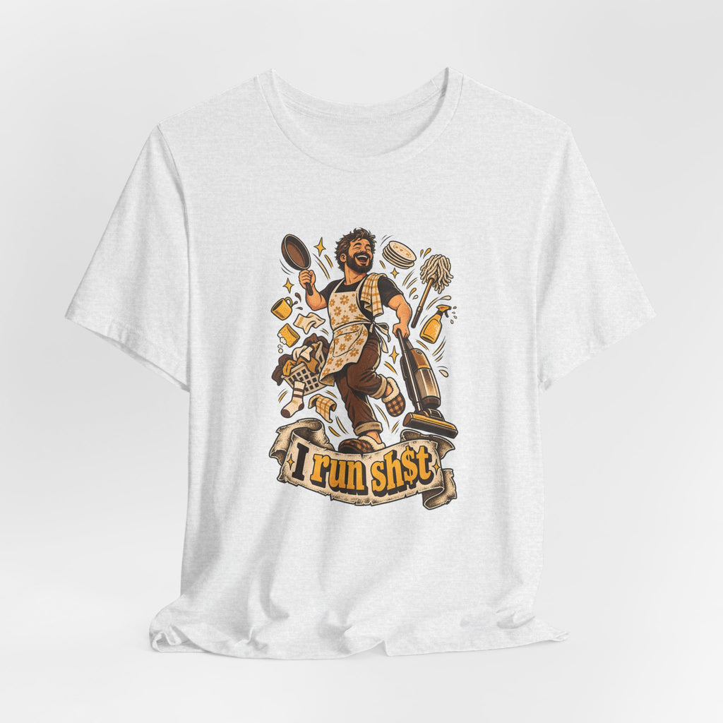 I Run Sh$t Funny Couple T-Shirt