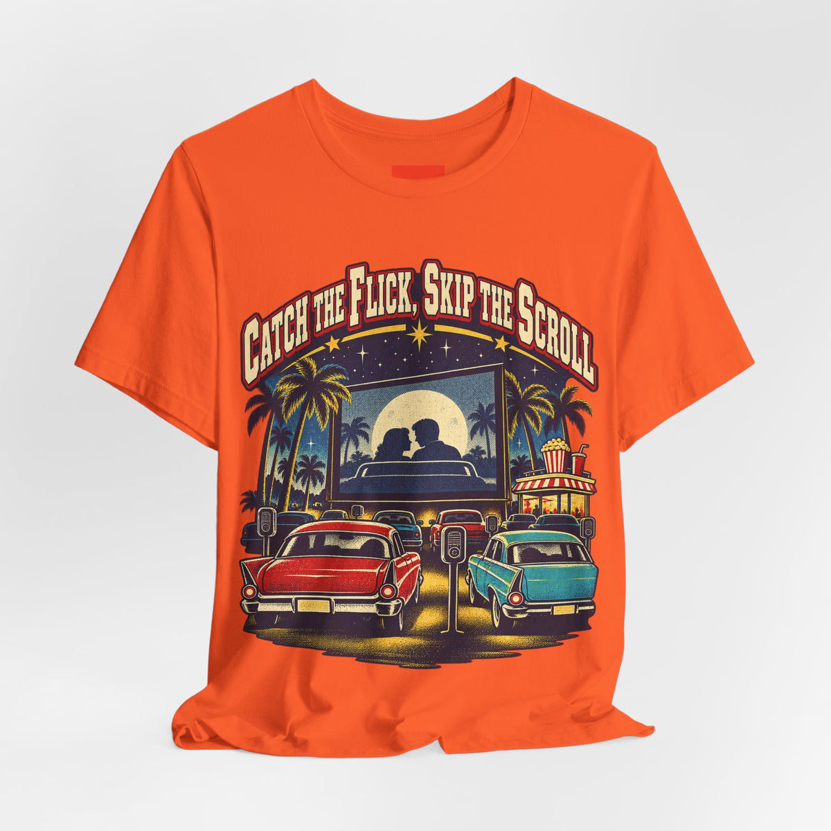 Catch the Flick, Skip the Scroll Funny Programmer T-Shirt