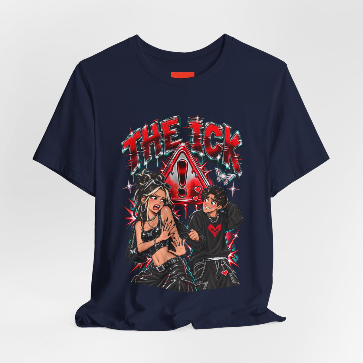 THE ICK Funny Y2K Graphic T-Shirt