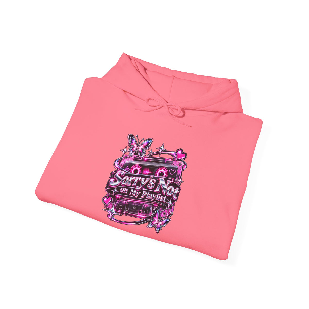 Sorry’s Not on My Playlist Funny Sarcastic Music Hoodie