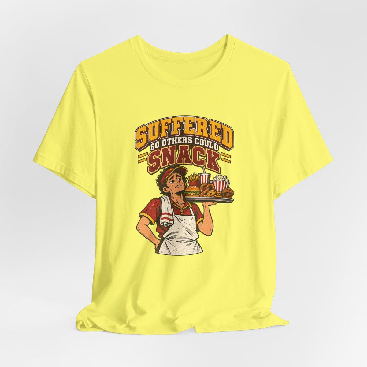 Suffered So Others Could Snack Funny Food Service T-Shirt