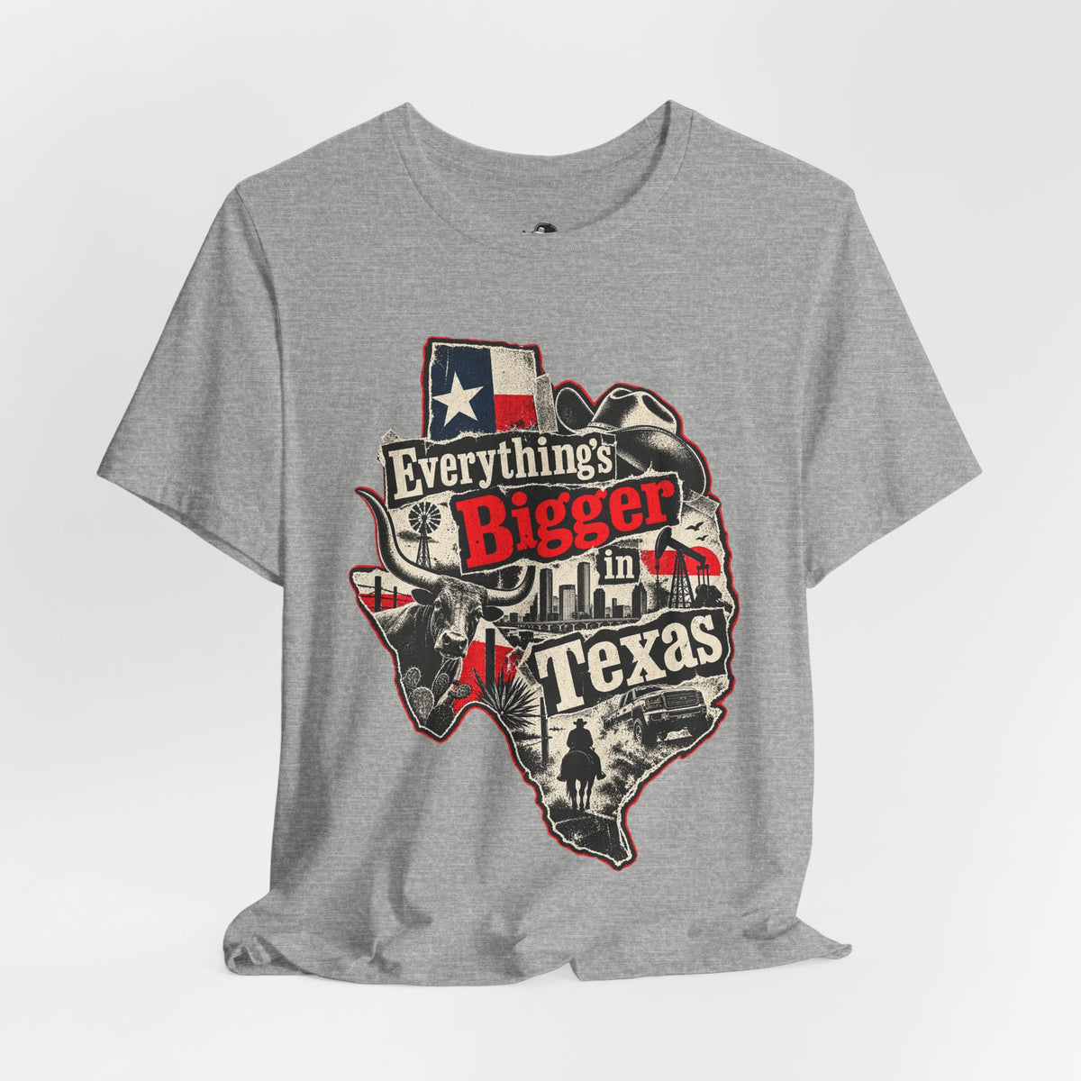 Everything's Bigger in Texas Funny Texan Pride T-Shirt