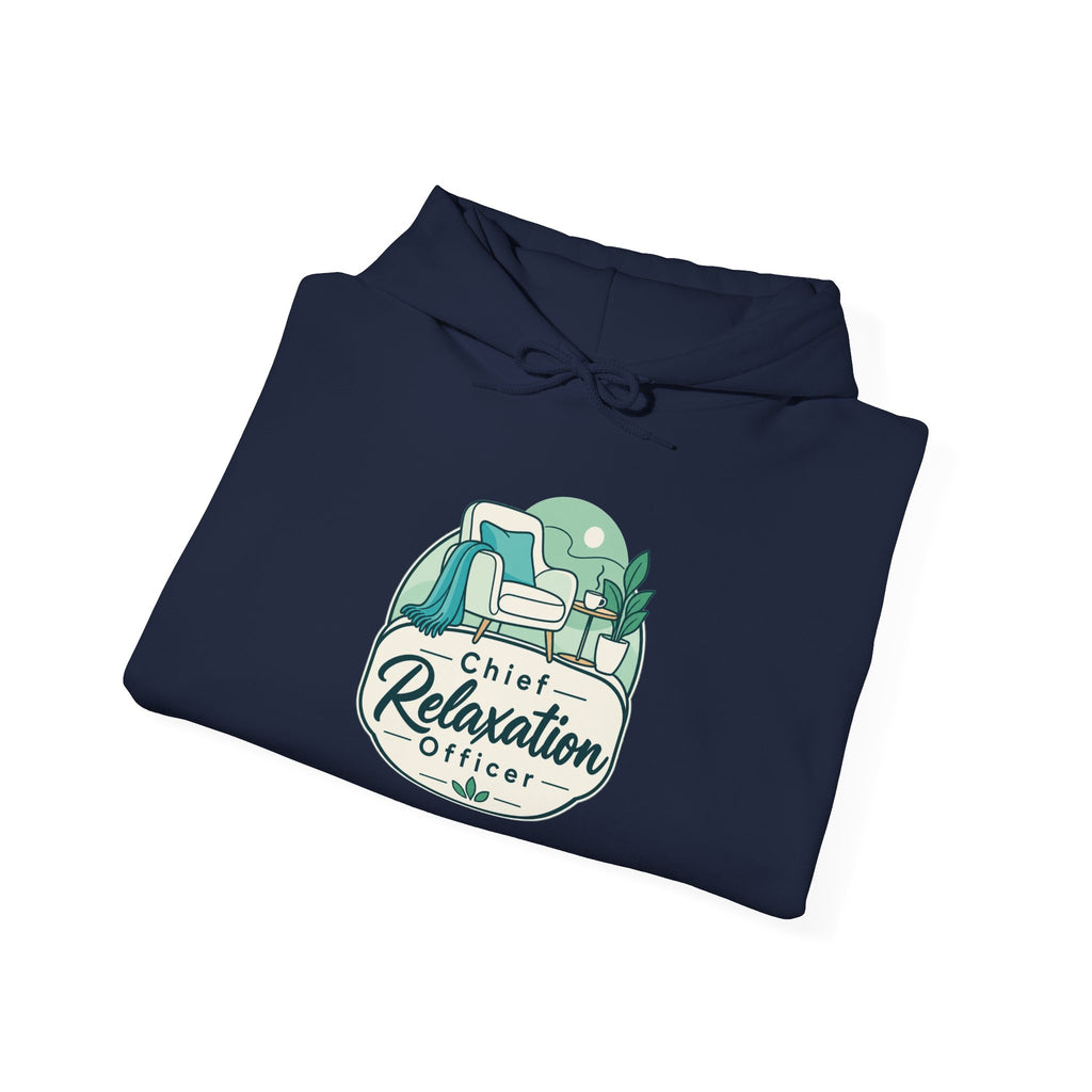 Chief Relaxation Officer Funny Office Hoodie
