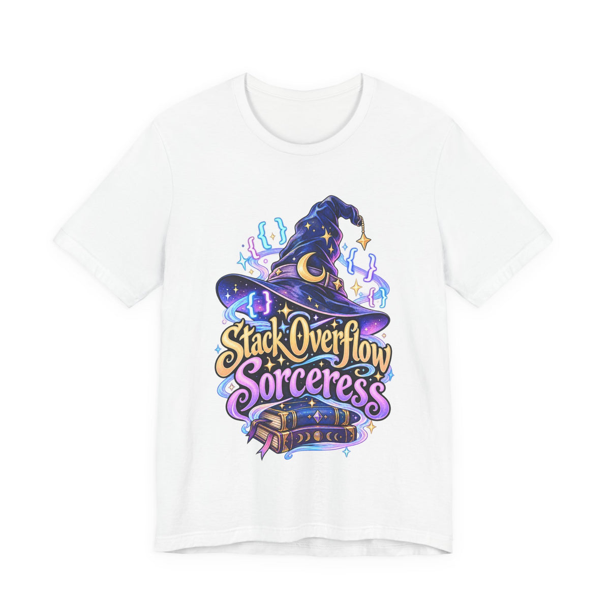 Stack Overflow Sorceress Funny Programmer T-Shirt