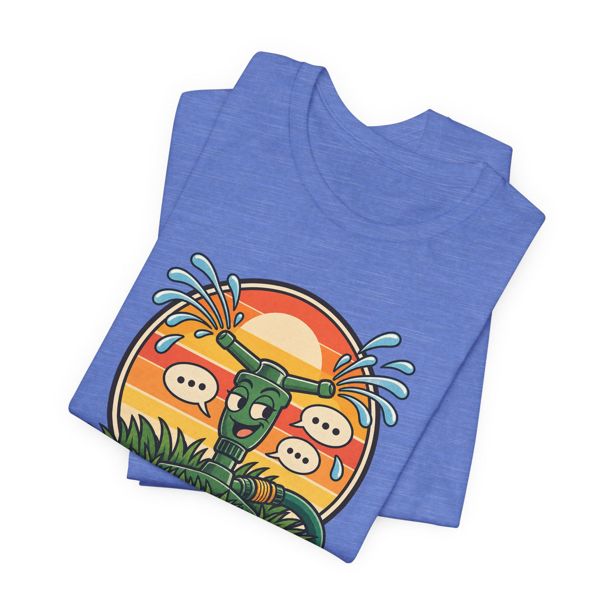 Fluent In Lawn Gossip Funny Gardening T-Shirt