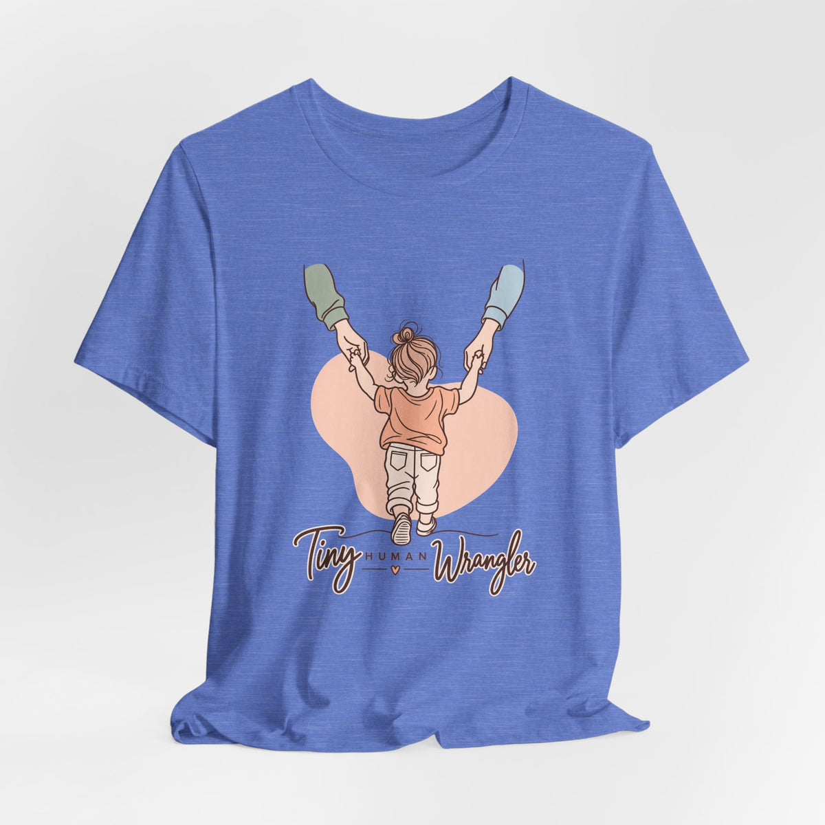 Tiny Human Wrangler Funny Parent T-Shirt