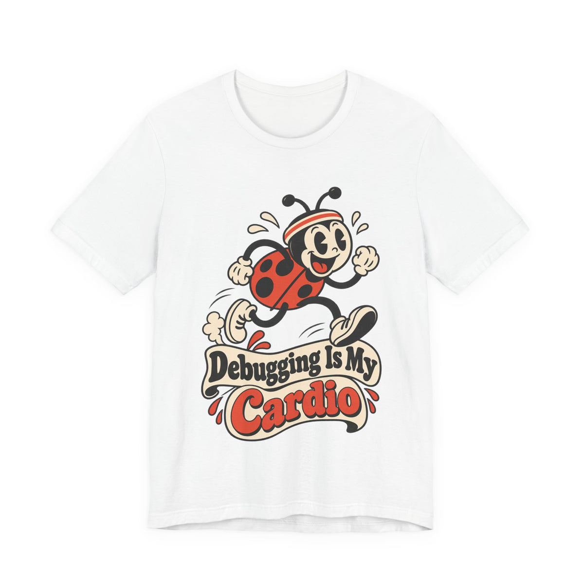 Debugging Is My Cardio Funny Programmer T-Shirt
