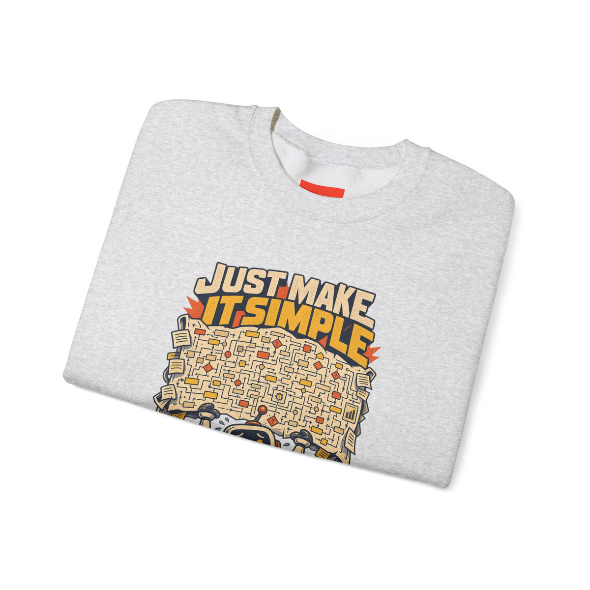 Please Hold While I Overthink Funny Programmer Sweatshirt