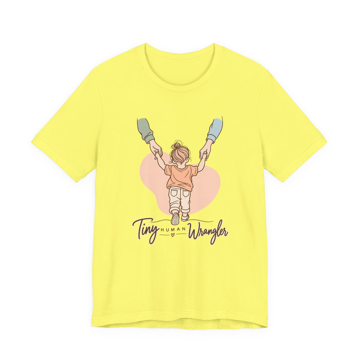 Tiny Human Wrangler Funny Parent T-Shirt