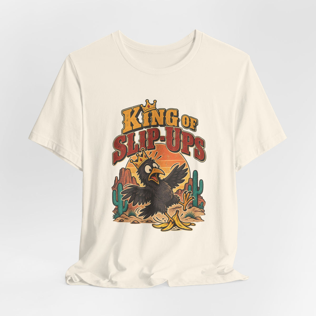 King of Slip-Ups Funny Western Ranch T-Shirt