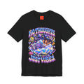 NO THOUGHTS. JUST VIBES. Funny Y2K Graphic T-Shirt