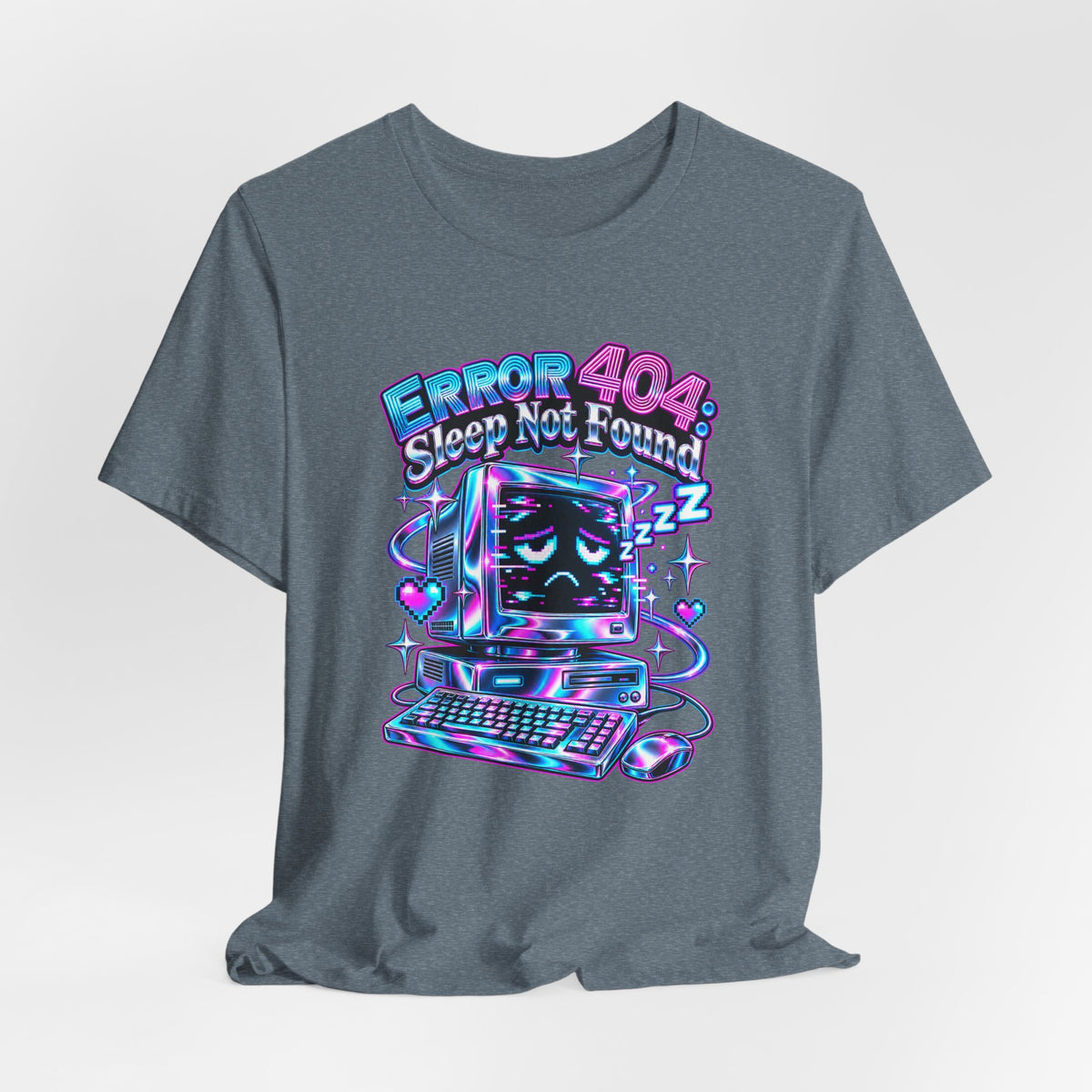 Error 404: Sleep Not Found Funny Programmer T-Shirt
