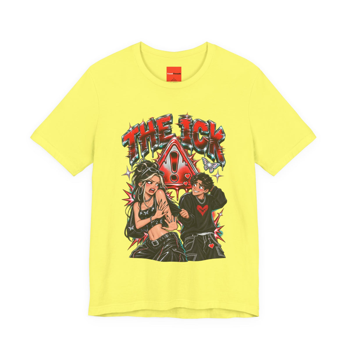 THE ICK Funny Y2K Graphic T-Shirt