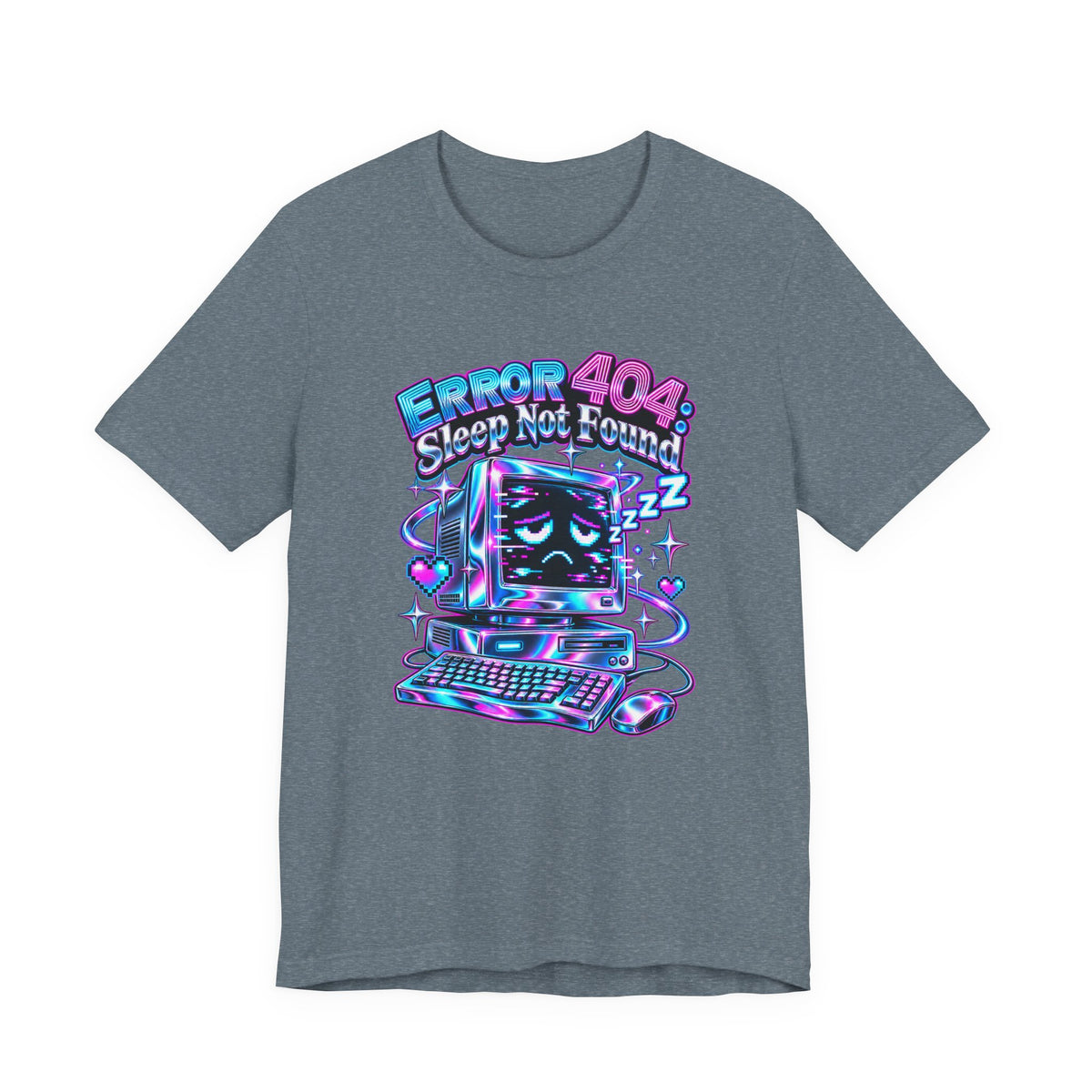 Error 404: Sleep Not Found Funny Programmer T-Shirt